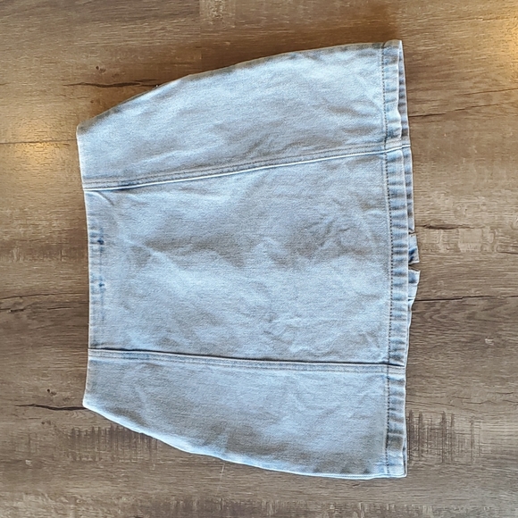 Forever 21 Denim Button Up Jean Mini Skirt - Picture 6 of 6